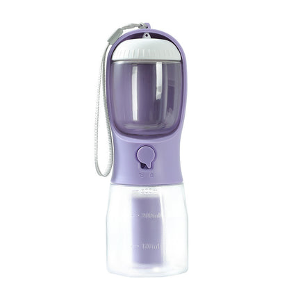 3-in-1 Portable Dog Water Bottle